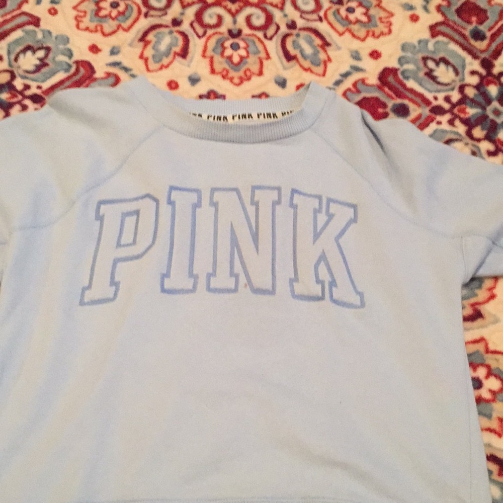 A crop sweatshirt